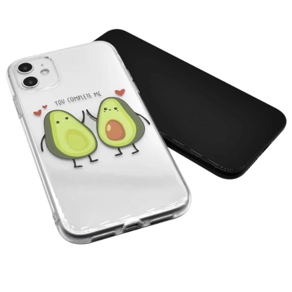 NEW - clear iPhone case with graphics - Picture 3 of 3